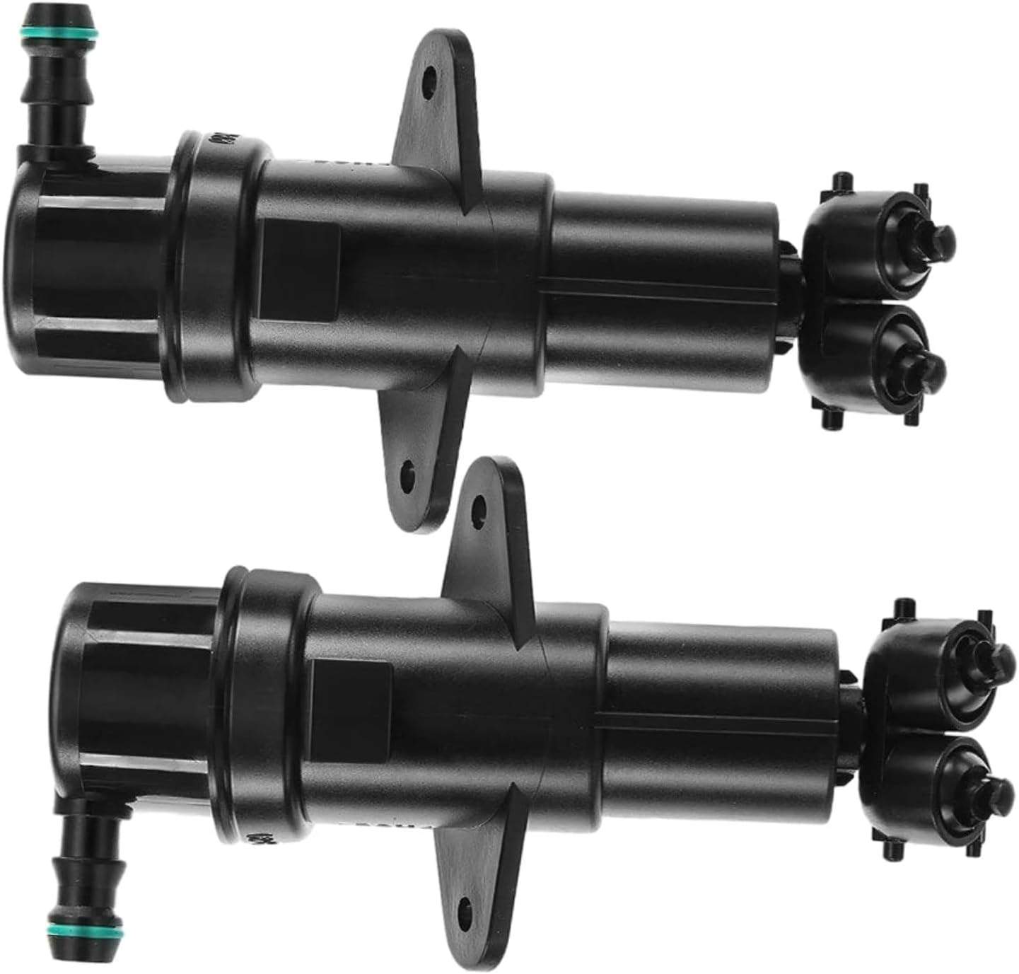 Headlight Washer Spray Nozzle Front Left and Right for X3 E83 2007 2008 2009 2010 2 Pack for 61673416467 61673416468