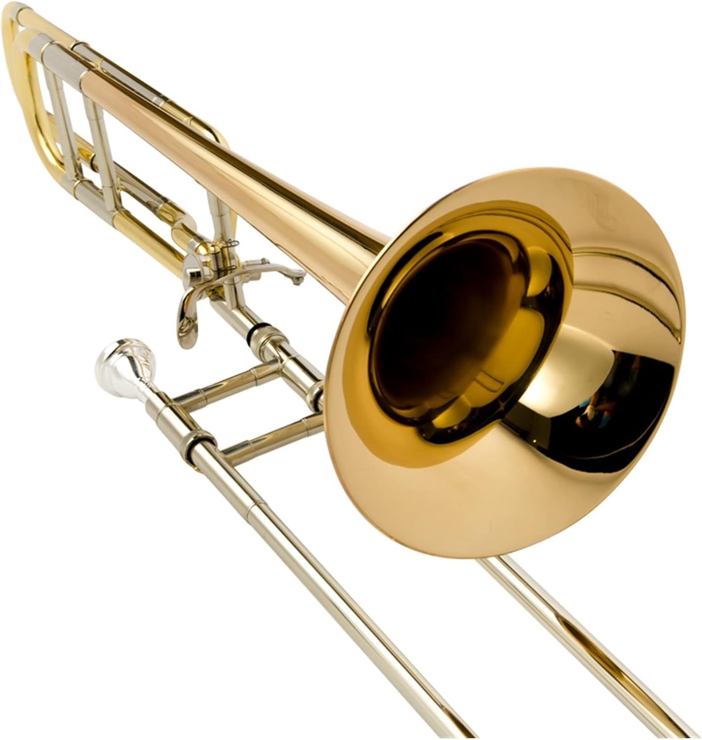 TSTS Alto Trombone Musical Instrument B Flat for Professional Performance Phosphor Bronze Material Beginner Trombone