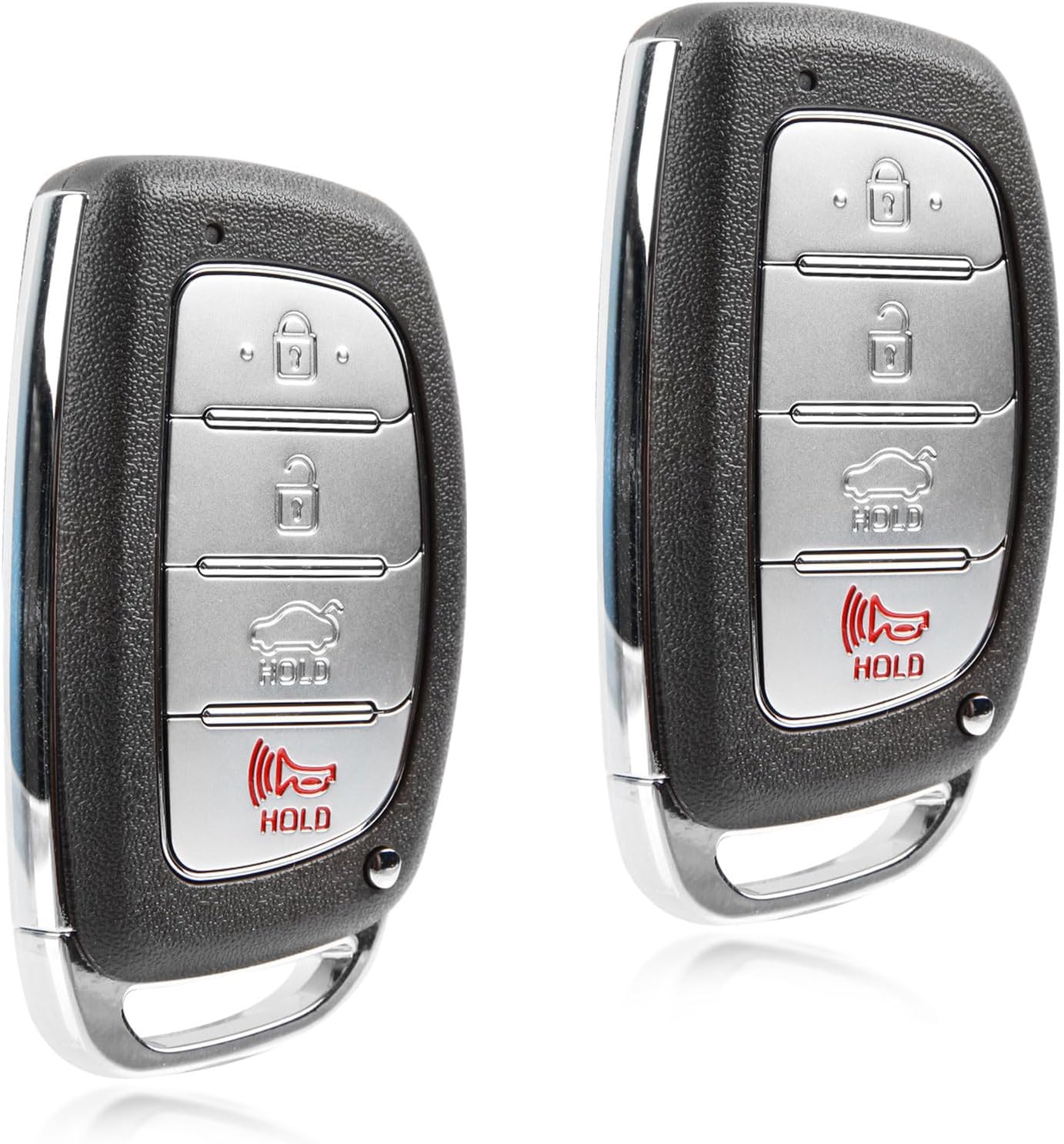 2X USARemote Keyless Entry Remote Car Smart Key Fob 4-Button Replacement for 2016-2018 Hyundai Elantra (CQOFD00120, 95440-F2000, 95440-F3000, 81996-B4520, 433 Mhz)