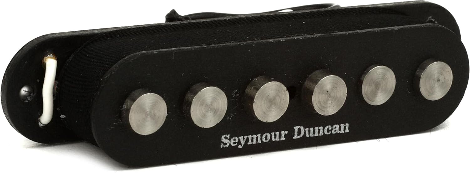 Seymour Duncan SSL-7 Quarter Pound Staggered Middle (RWRP) Strat Single Coil Pickup Black