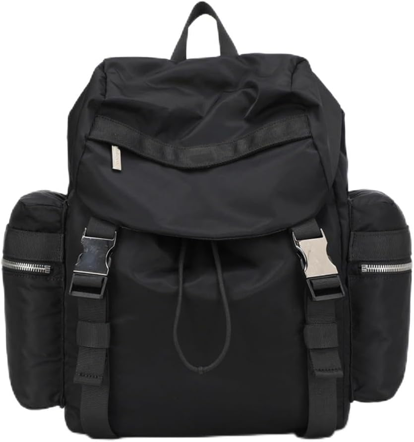 Women's Backpack Color Contrast Texture Outdoor Net Red Small Female