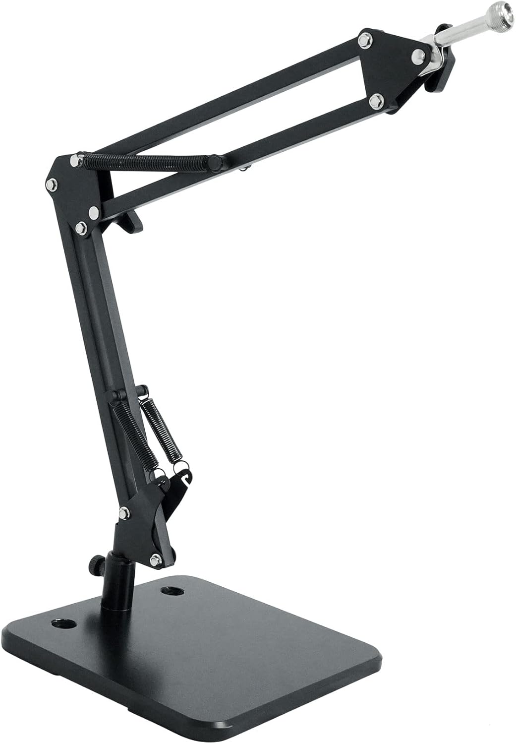 Rockville RMIC-SR Bundle: Handheld Vocal Recording Wired Microphone with Cables and Mic Case, iSTAND 75 Desktop Boom Arm Stand for Mic/iPhone/iPad/Webcam, 2-Items