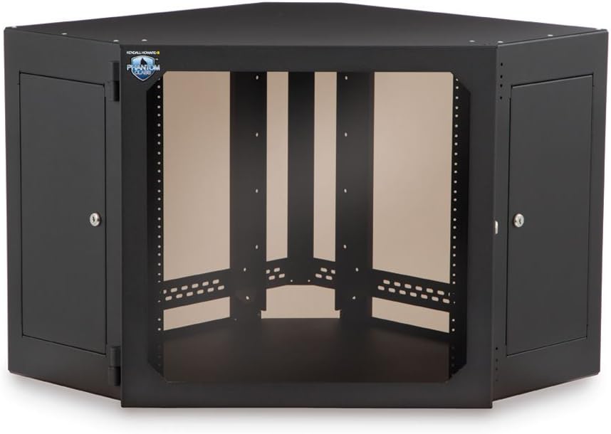 Kendall Howard 12U Corner Wall Mount Cabinet