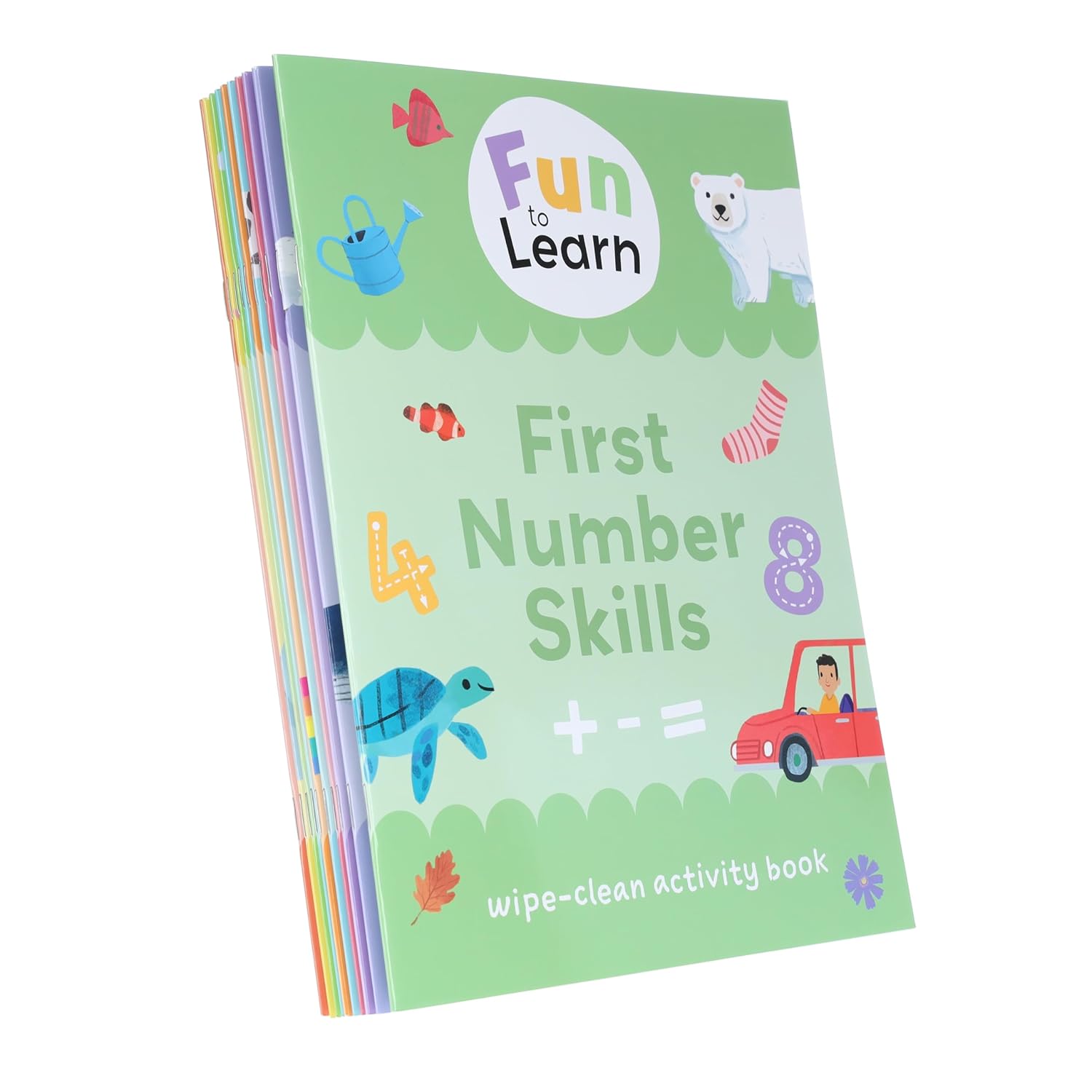 Fun to Learn Wipe Clean Set (Fun to Learn Wipe-Clean Activity Books)