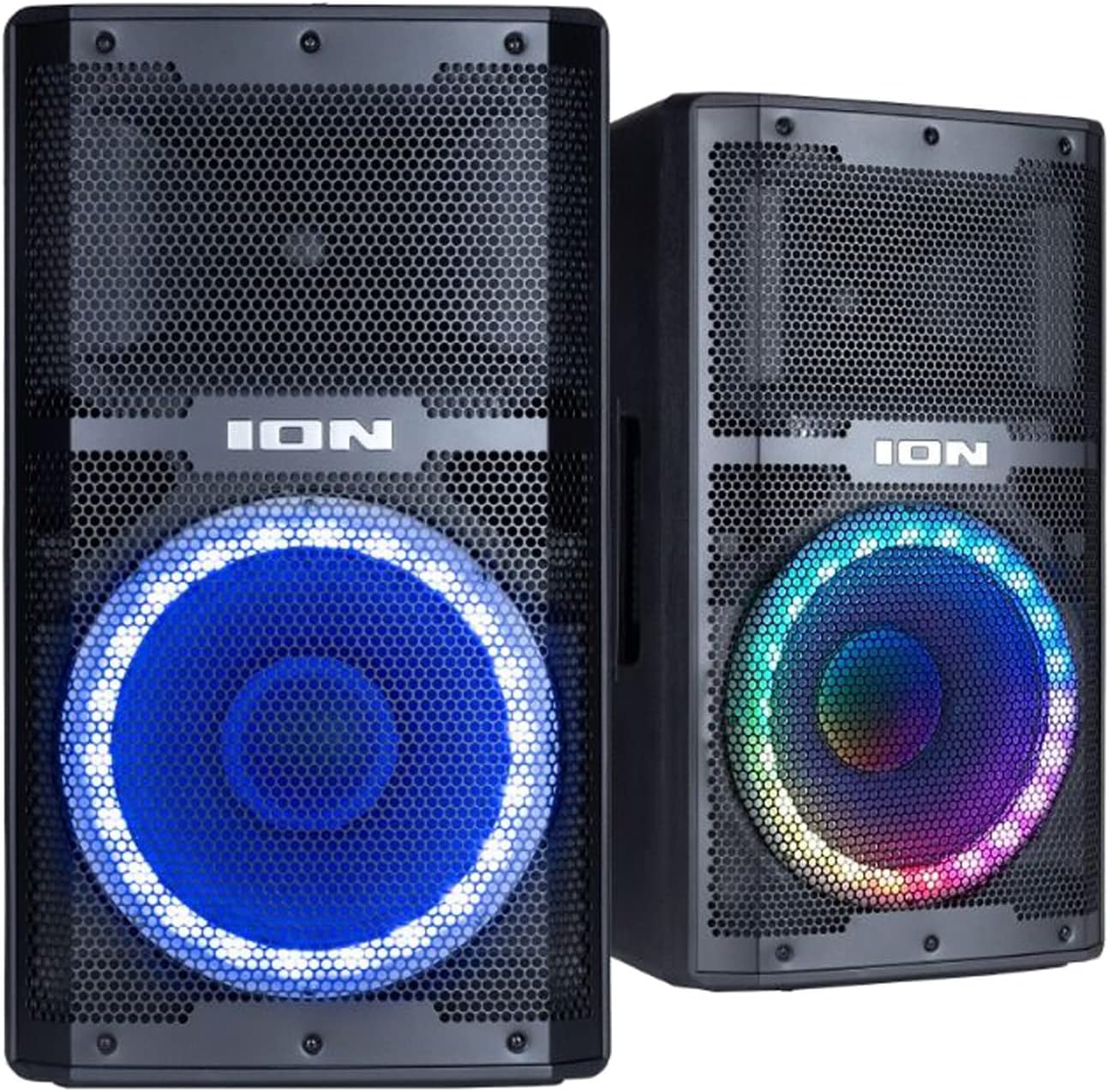 ION Audio Total PA Titan High-Power Speaker System with Premium Wide Sound and Colorful Party Lights (Renewed)