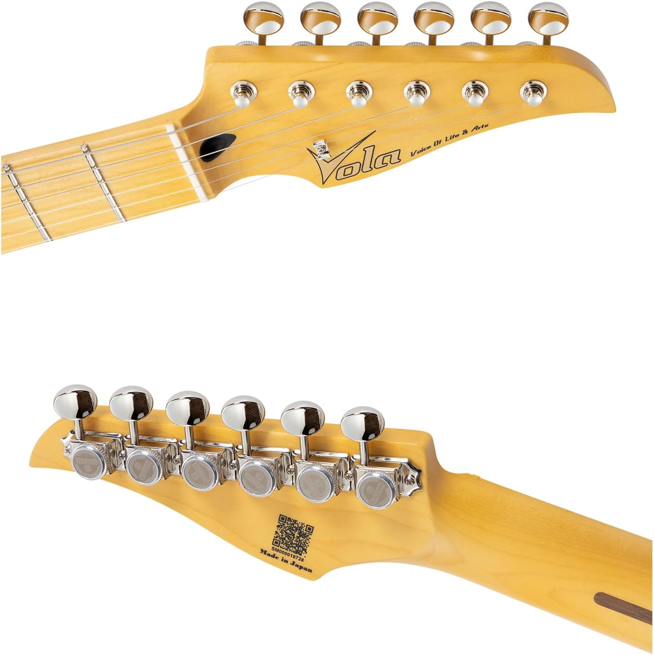 Vola Electric Guitar Vasti MC Surf Green Gloss Handmade in Japan MIJ Gotoh Bridge Gotoh Locking Tuner 6 Strings Modern C Neck For All Levels