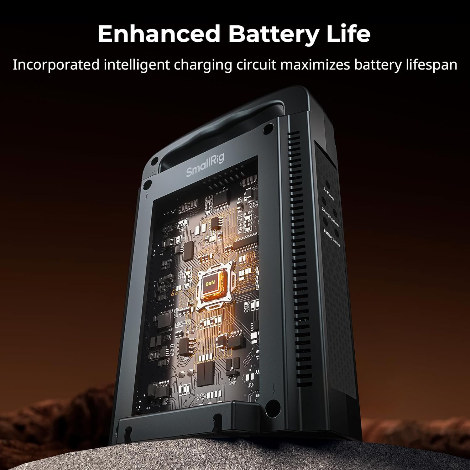 Bundle: SmallRig Shotgun Microphone Holder and SmallRig V Mount Battery Charger