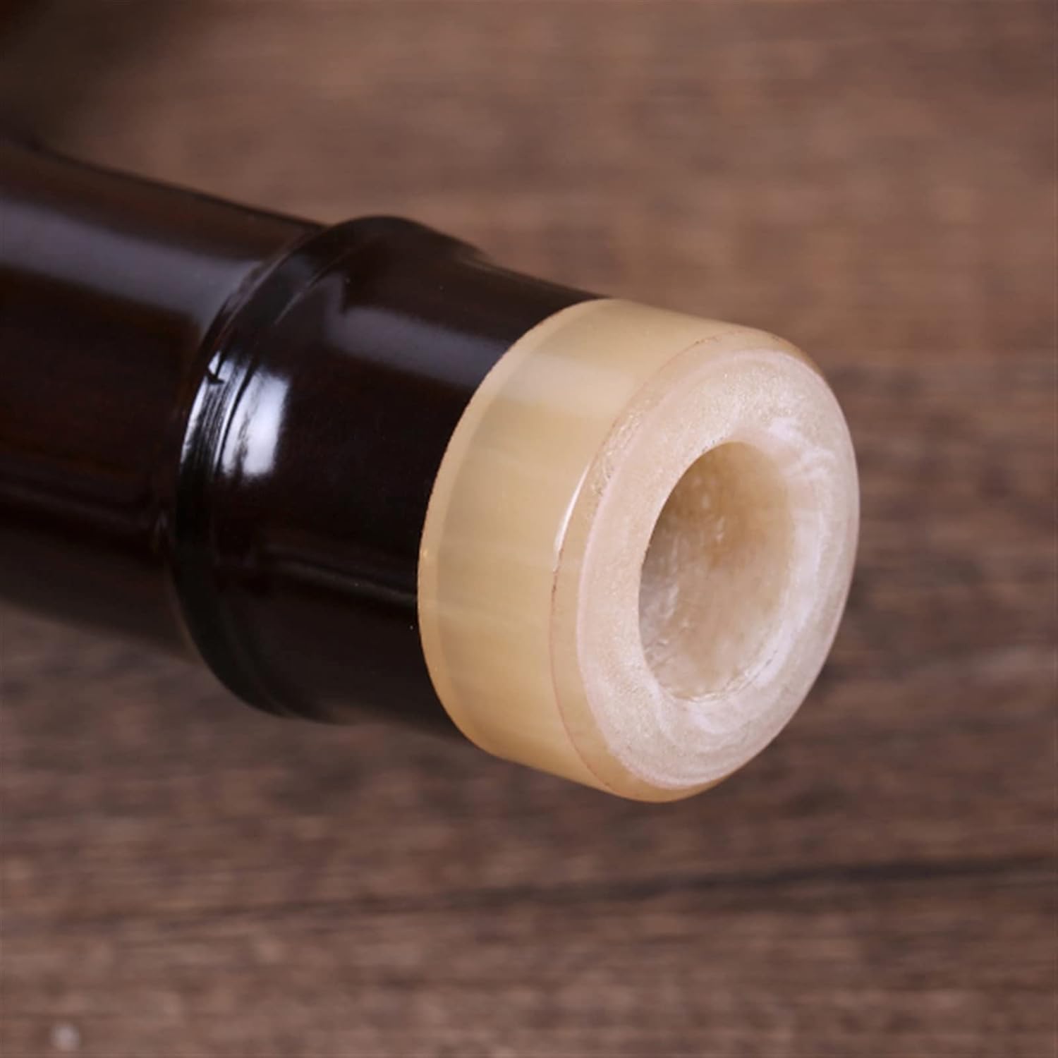 Chinese Bamboo Flute Mahogany Three-Section Hole Flute Professional Performance Type Flute Beginners Wind Instrument G/F Key (Color : G)