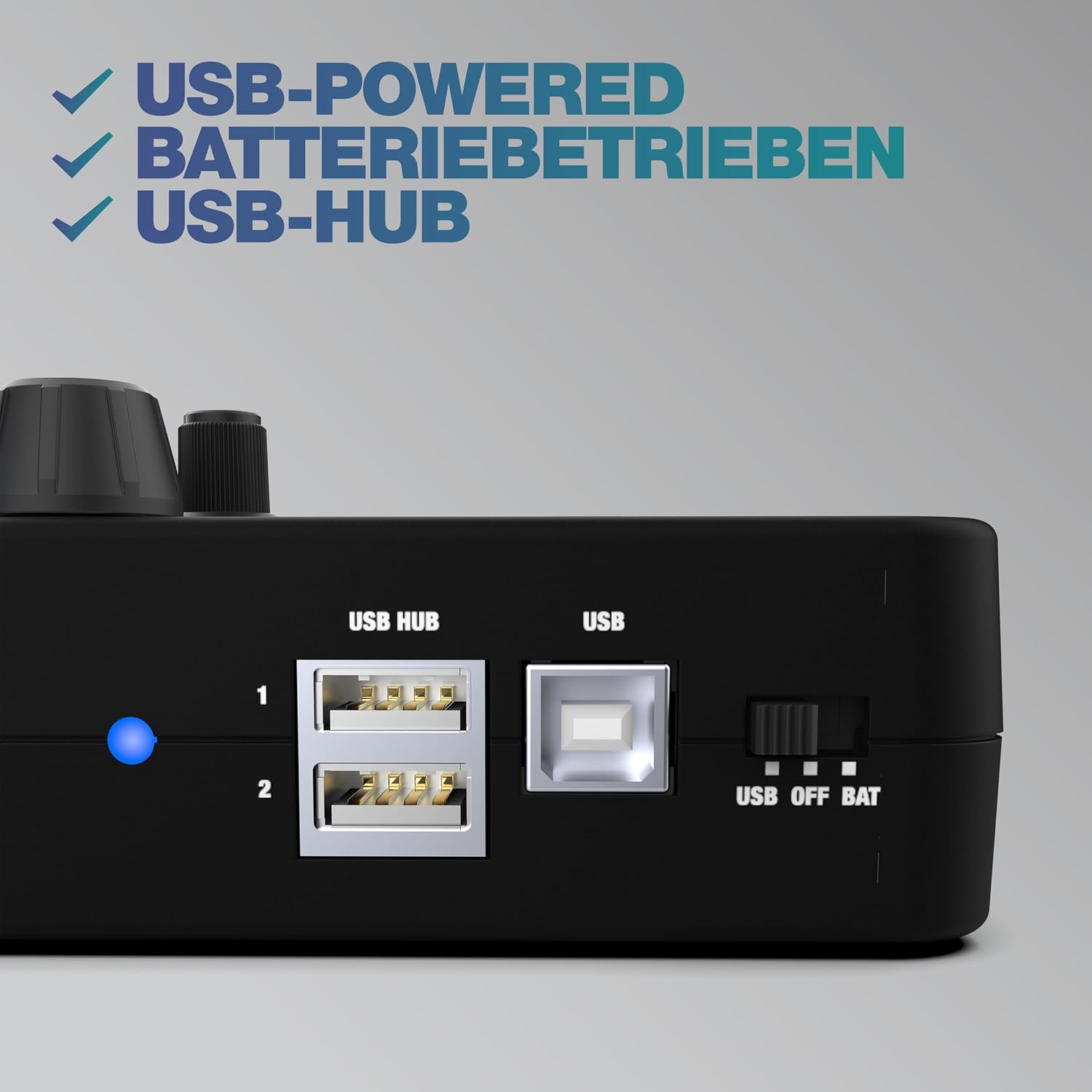 Reloop Keypad Pro Compact USB-MIDI DAW workstation with full Bitwig integration, 4-in-1 Station: master keyboard, drum pads, mixer unit & DAW controls