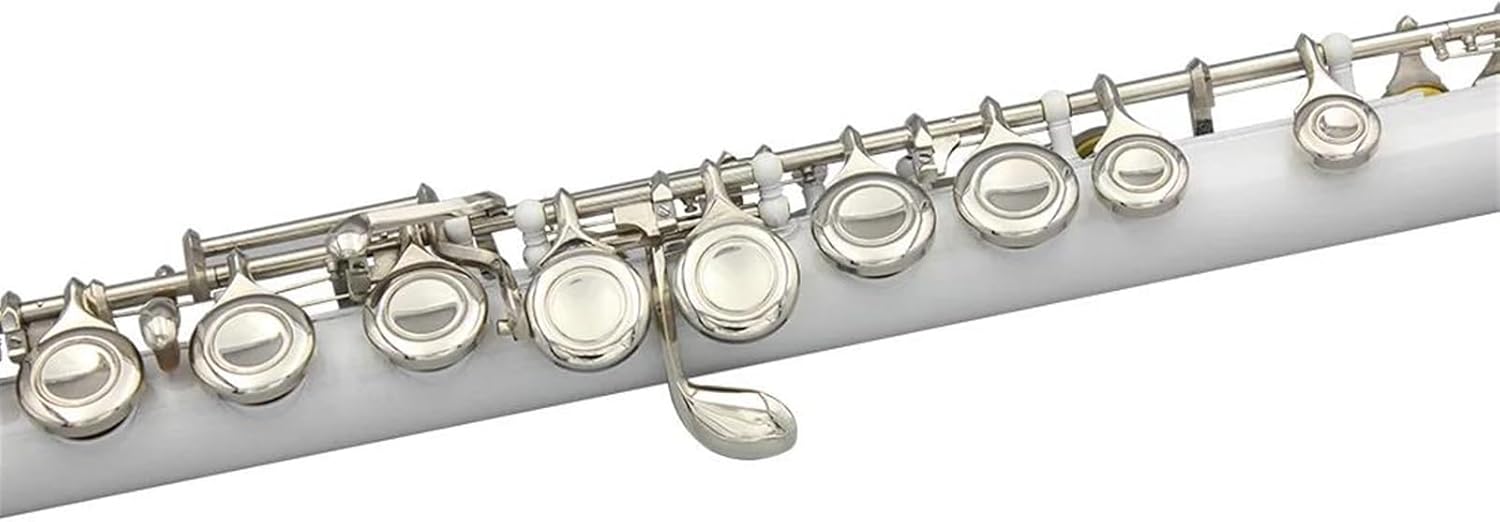 16 Closed Open Holes C Key Flute With Case For Student Beginners Woodwind Instrument