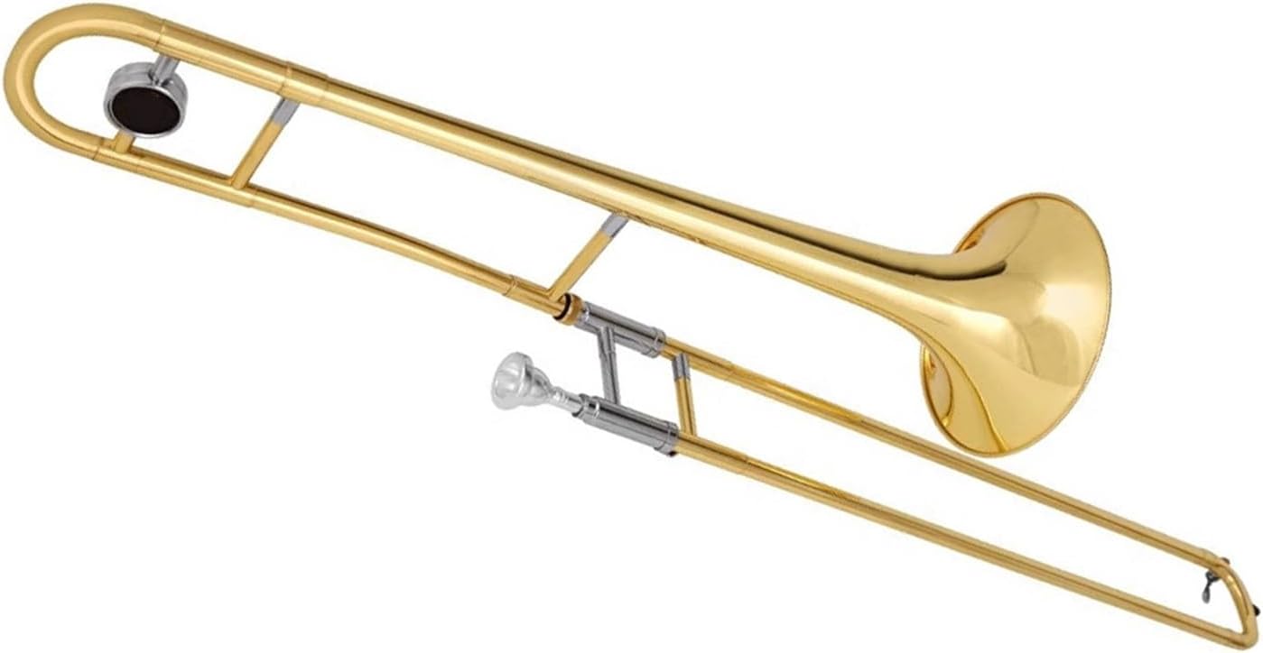 Adult Trombone Instrument Tenor Trombone B Flat Lacquered Brass Instrument