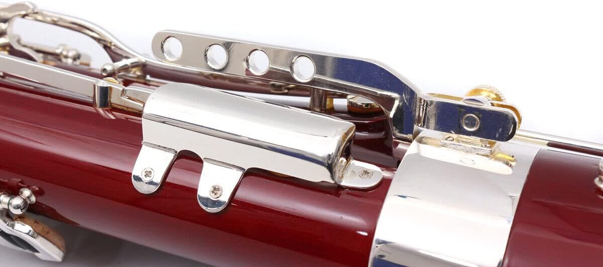 Advance C Key Bassoon Maple Wood C tone Silver plated 26 Keys Bassoon Woodwind Instrument with Case Accessories