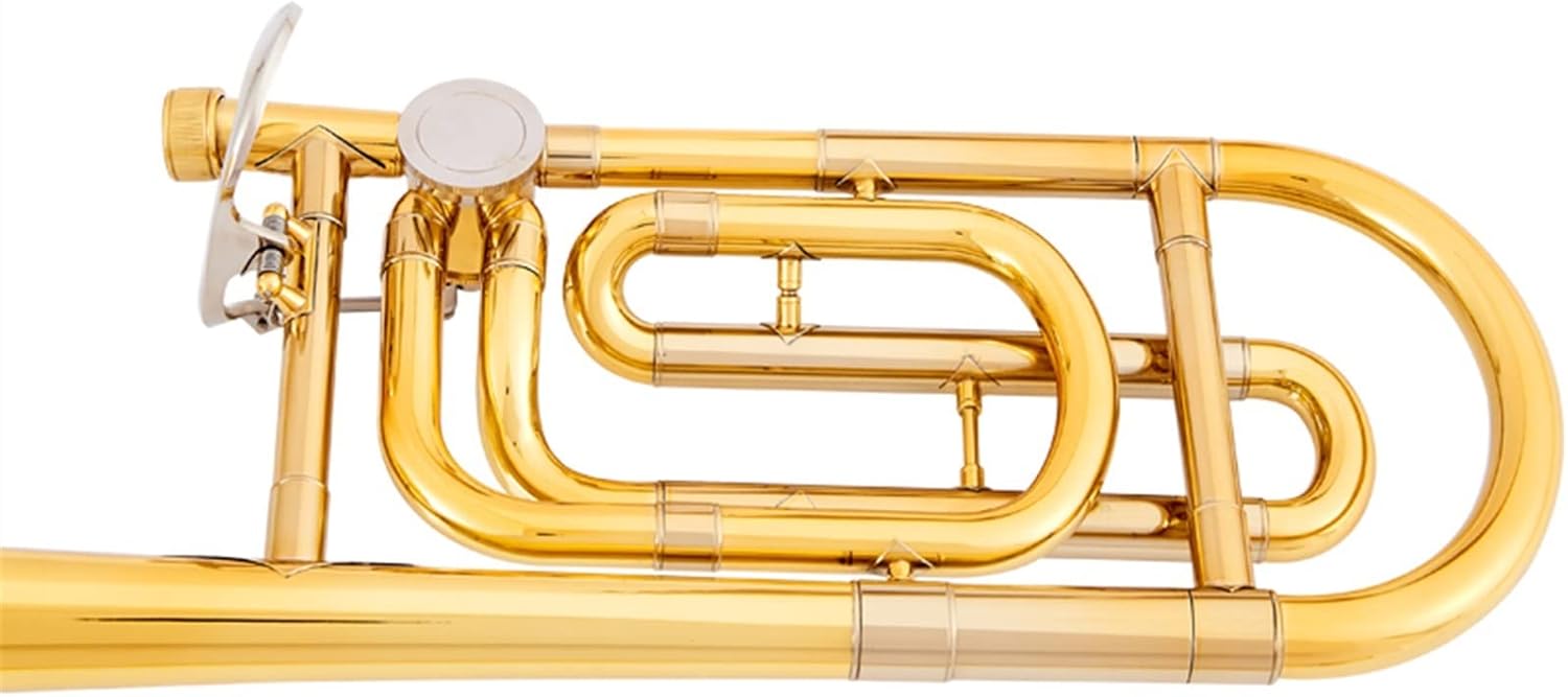 FLFL Student Trombone B Flat Tenor Trombone Suitable for Students and Beginners