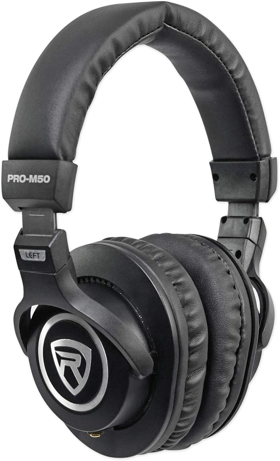 Rockville RockMix 6FX Bundle: 6-Channel Mixer with USB Recording Interface, Effects, Bluetooth, PRO-M50 Studio Headphones with Detachable Coil Cable, Case, Extra Ear Pad, 3-items