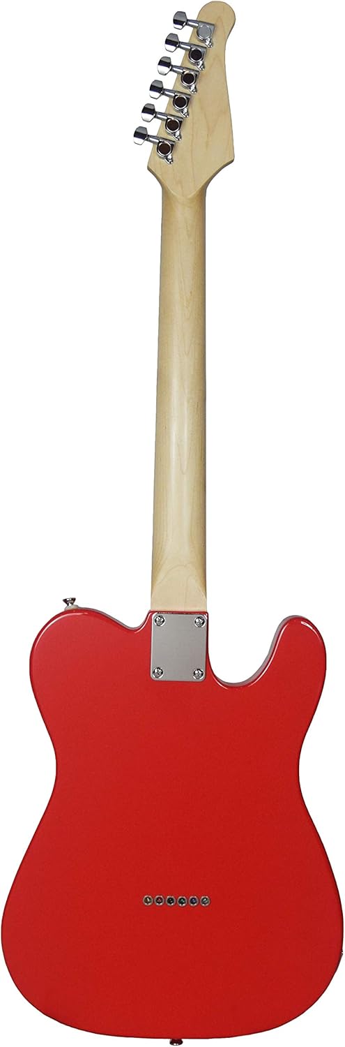 Sawtooth Classic ET 60 Ash Body Left-Handed Electric Guitar, Habanero