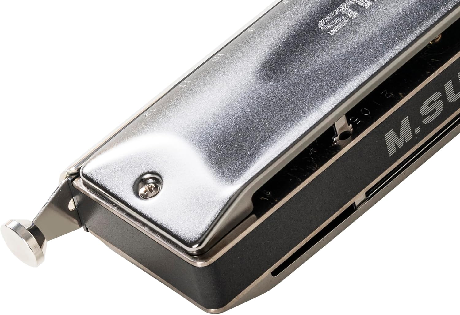 Suzuki S-48S Sirius Chromatic 12-Hole 48-Note Harmonica, Straight Alignment