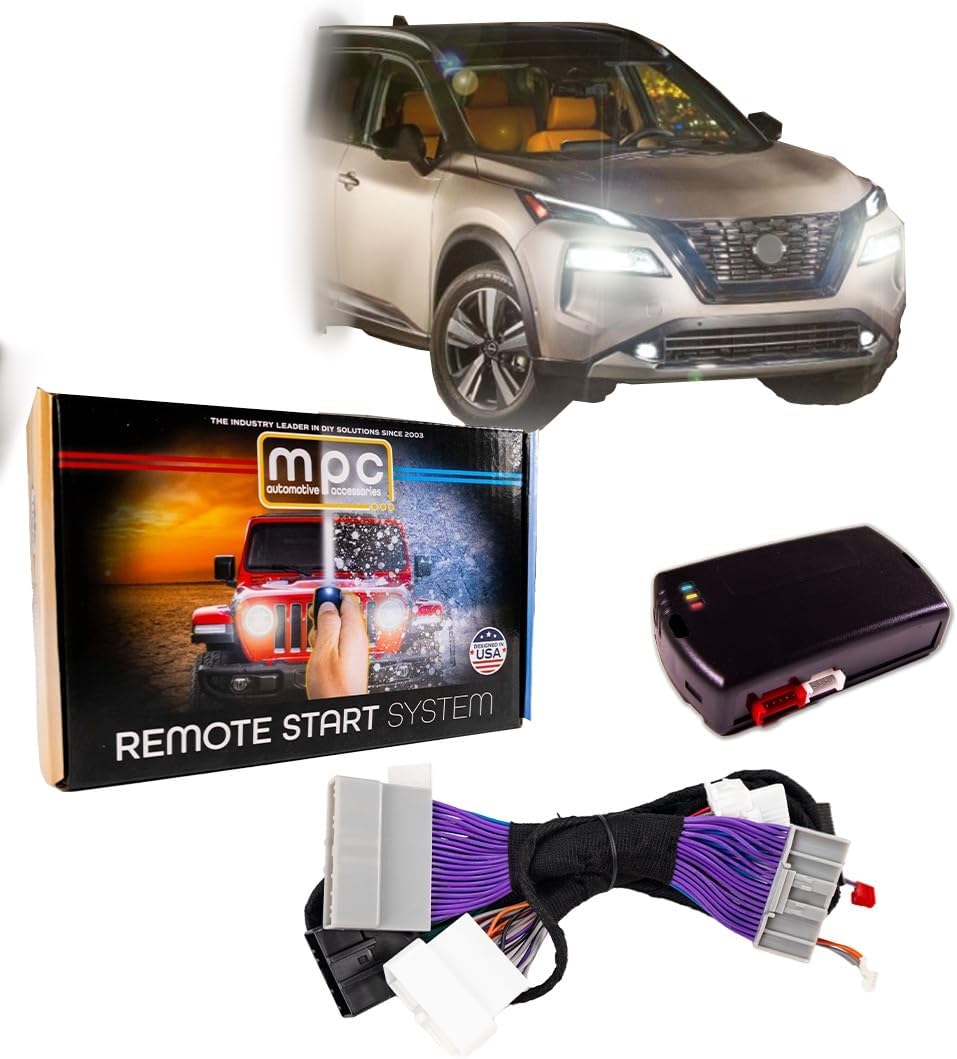 MPC Remote Start Kit Compatible with 2021-2023 Rogue || Plug and Play || Press Lock 3X to Start Use OEM FOB || USA Tech Support