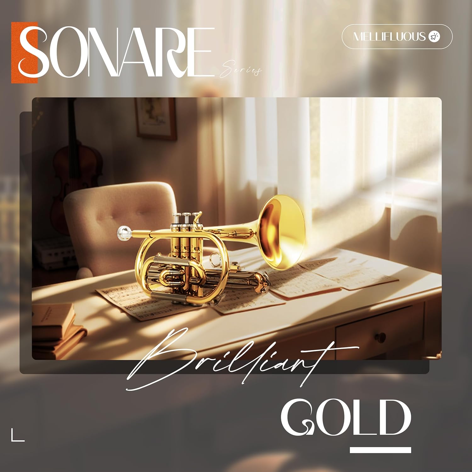 AKLOT Player-Friendly Bb Cornet Kit: Warm Tone with Gold Brass Leadpipe, Hand-Hammered Bell, Smooth Valve Action, Includes Hard Case, Mouthpiece, Gloves, Cloth – Great for Jazz, Marching & Students