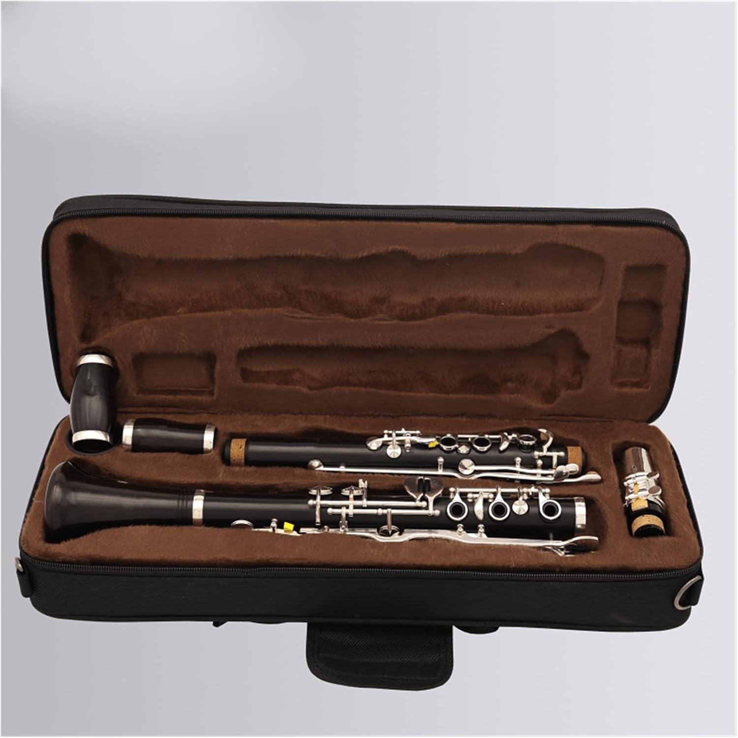 Clarinet Set Professional Ebony Clarinet G-Tone 20-Key Woodwind Instrument Professional Clarinet (Color : 02)