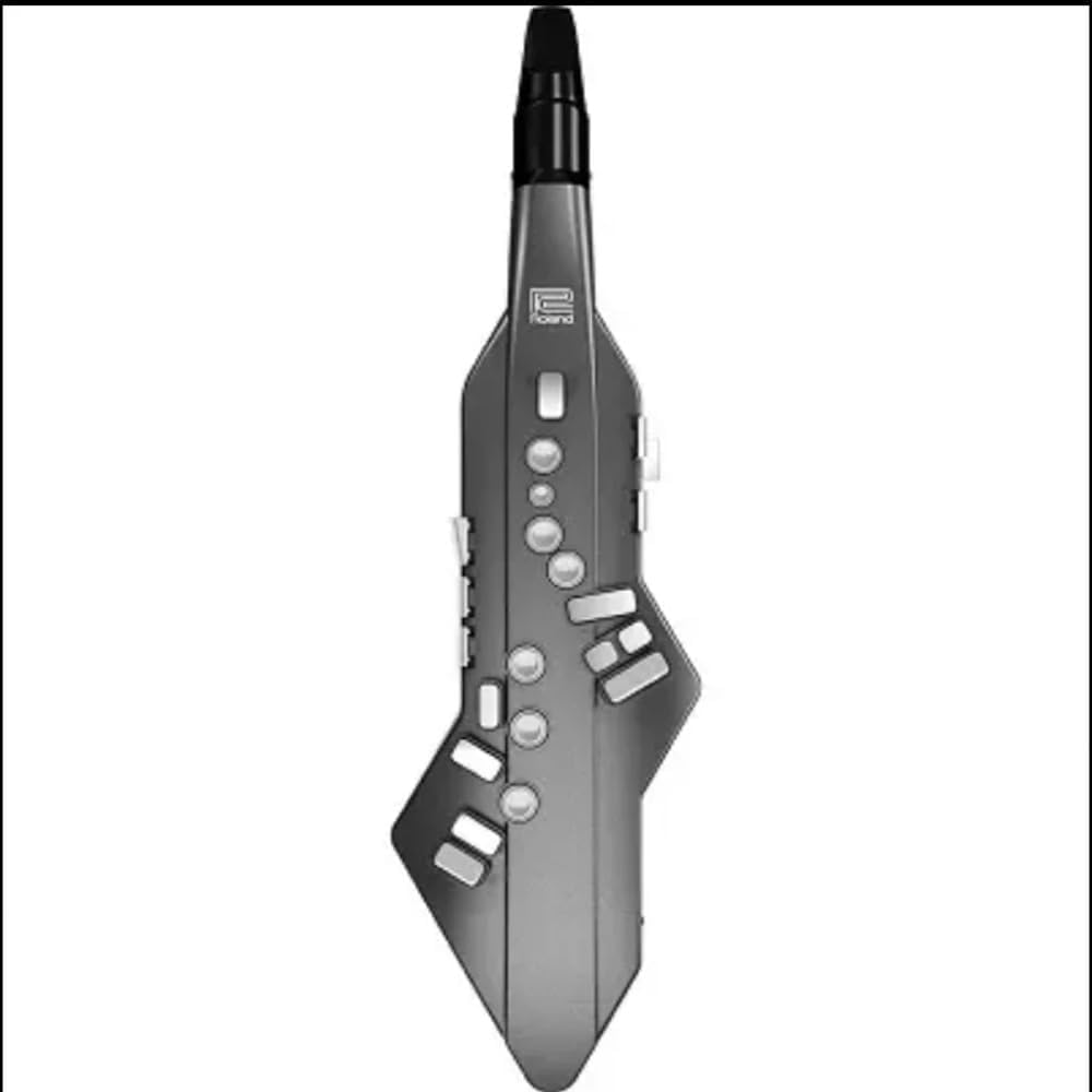 Digital Wind Instrument with Electronic Breath Control – Portable Lightweight Woodwind Style Electronic Instrument for Studio Recording, Home Practice and Professional Music Performance Use