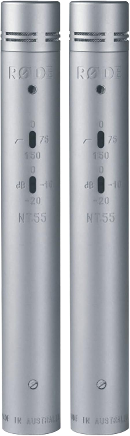 Rode NT55 Multi-Pattern Condenser Microphones, Matched Pair