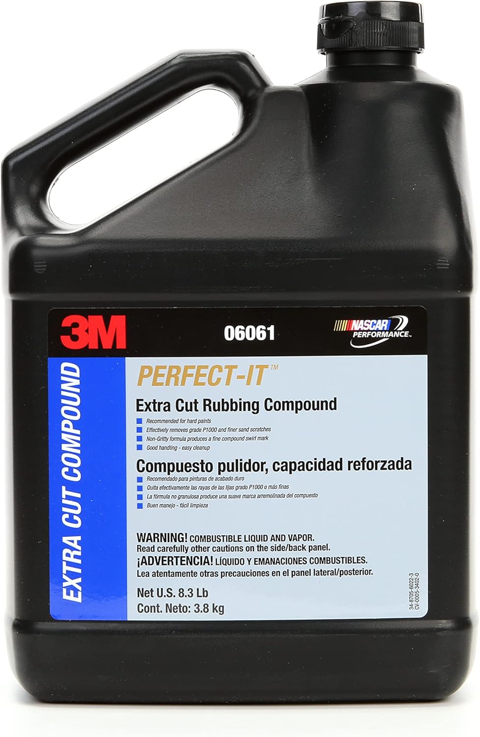 Perfect-It 3M Extra Cut Rubbing Compound, 06061, 1 gal
