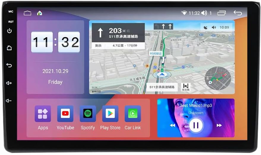 Generic Car Stereo Radio for Audi A4 2G RAM+32G ROM…