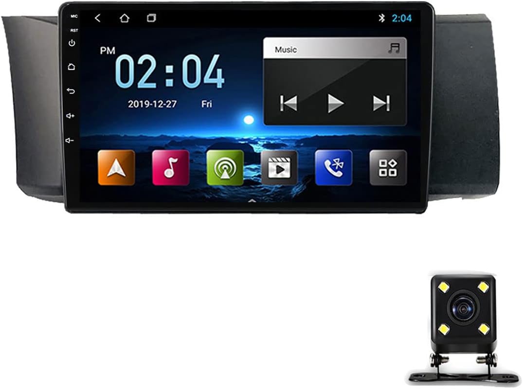 Car Stereo with Bluetooth 9 Inch IPS Touch Screen Multimedia MP5 Player for Subaru BRZ/Toyota GT86 2012-2016 Car Audio with Rear View Camera FM Radio Support 4G/WiFi/SWC/Carplay