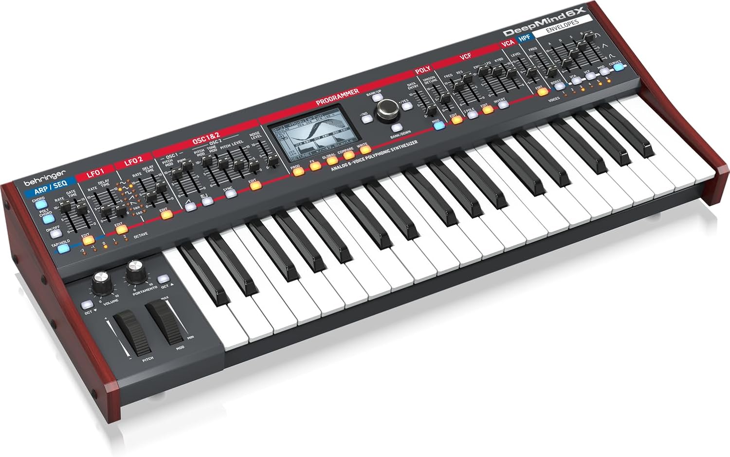 Behringer DEEPMIND 6X 6-Voice Synthesizer for Studio and Live Performances