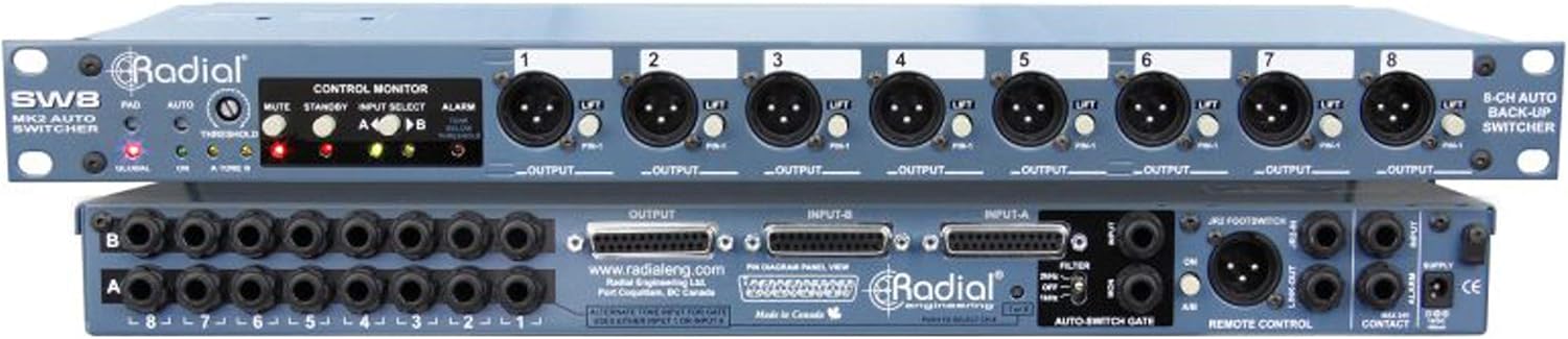 Radial SW8 8-Channel Passive Auto-Switcher