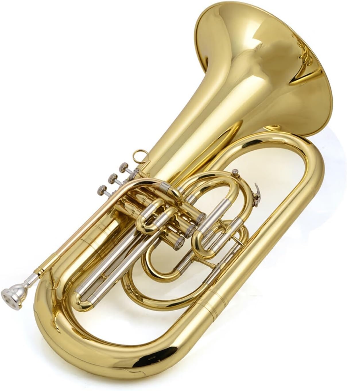 Euphonium Playing Adult Instrument Gold Euphonium All-brass Instrument