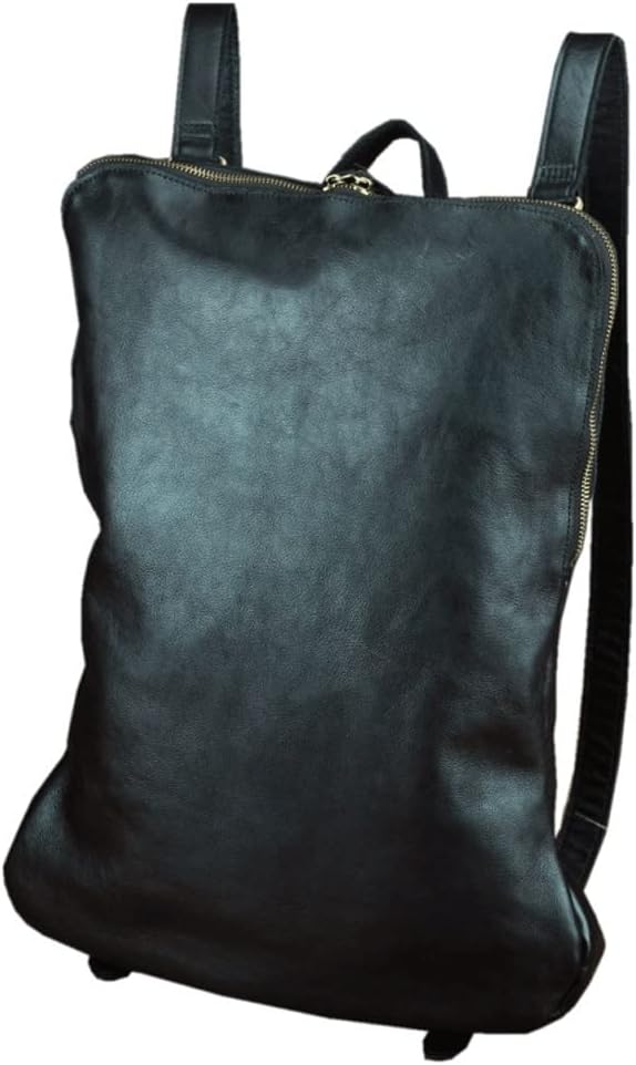 Retro Travel Backpack Large Capacity Computer Bag Durable Casual Daypack Classic Style Gift Box (Black)