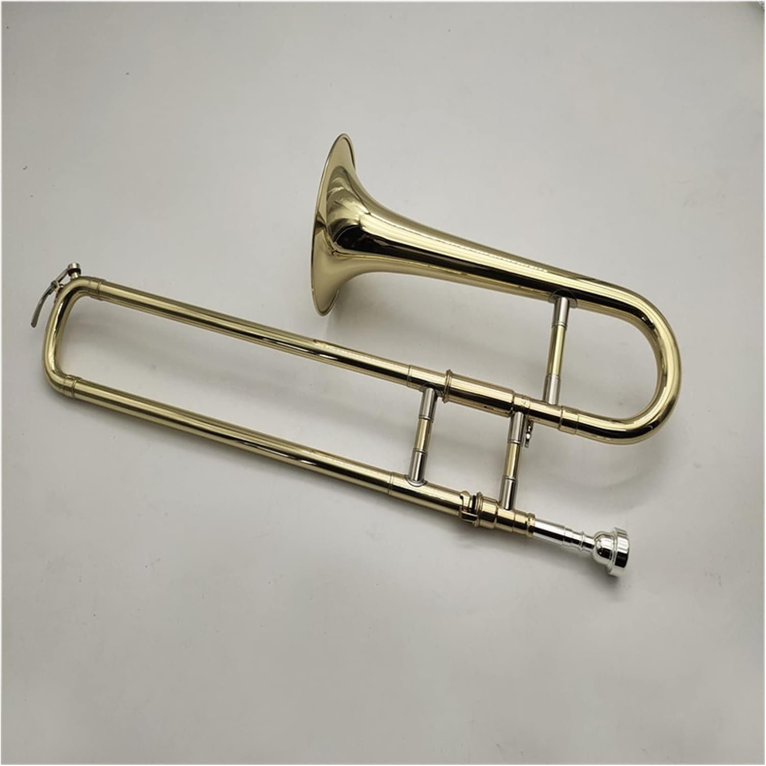 FLFL Student Trombone B Flat Trombone Brass Plated Wind Instruments