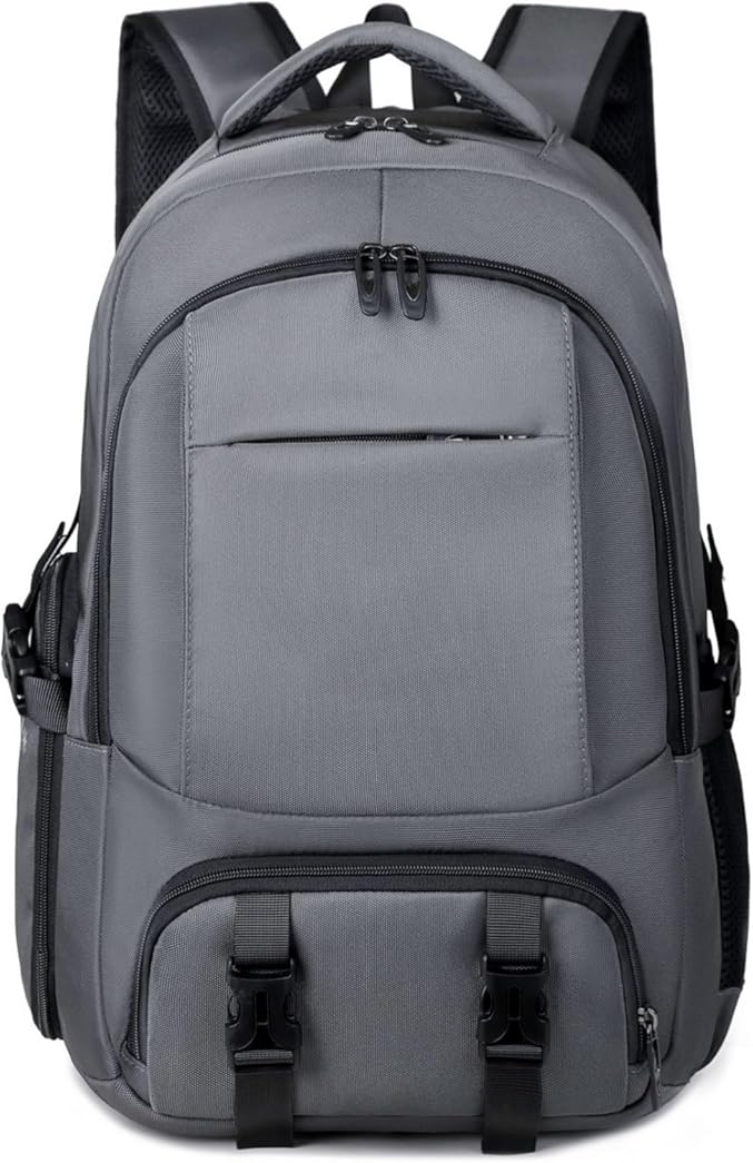 Large Capacity Backpack, Men's Travel, Outdoor Hiking, Oversized(Gray)