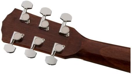 Fender Left-Handed Acoustic Guitar, CD-60S, with 2-Year Warranty, Dreadnought Classic Design with Rounded Walnut Fingerboard and Phosphor Bronze Strings, Glossed Natural Finish, Mahogany Construction