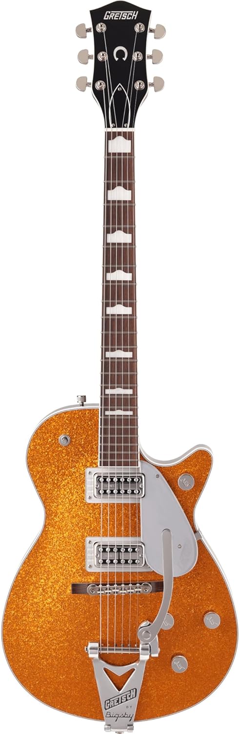 Gretsch G6129T-89VS Vintage Select '89 Sparkle Jet Electric Guitar - Gold Sparkle