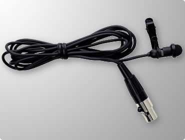 Electro-voice ULM21 Lapel Microphone TA4F Connector, Compact, Miniature, Low Profile Design