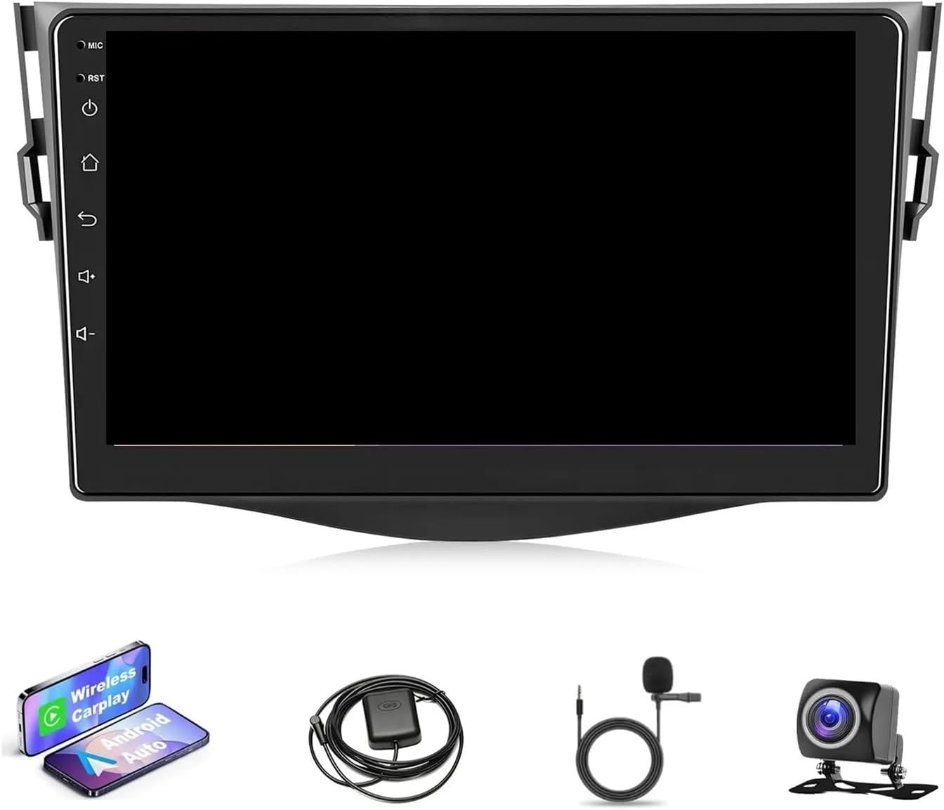 Car Stereo for 2006-2012 Wireless Carplay Android, 9 Inch IPS Touch Screen Radio, GPS/WiFi/EQ DSP Audio/24