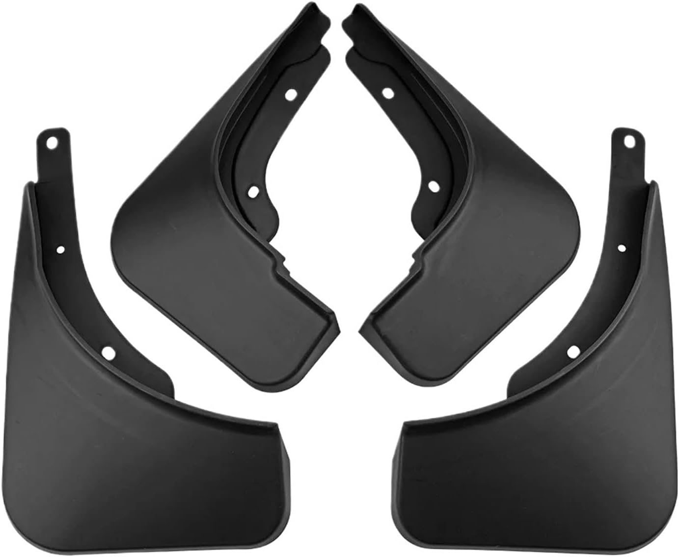 Compatible for Hyundai Casper 2021-2024 Mud Flaps Car Tire Front and Rear Wheels Fender Accessorie 4pcs Black