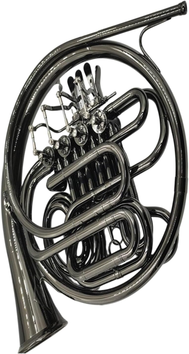 4 Key French Horn Double Row French Horn In The Key Of B Flat To F Bk Nickel Finish