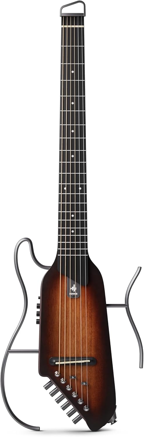 Donner HUSH I EVO2 Guitar For Travel -Sunburst