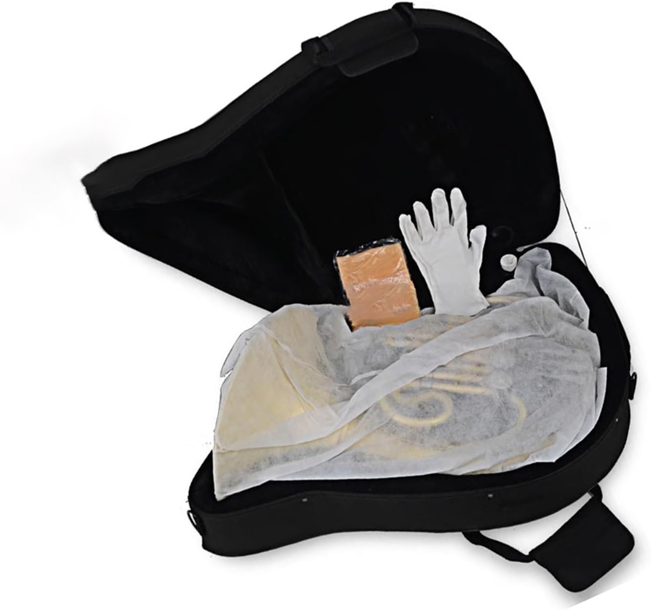 4 Key French Horn French Horn B Flat Four Key Single Row Professional Performance Instrument Painted Gold