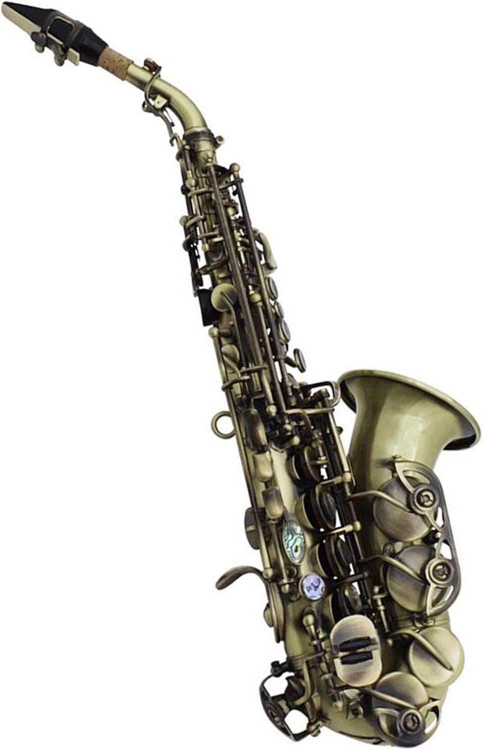 Saxophone Professional Woodwind Instrument Brass Material Bb B Flat Sax with Instrument Accessories