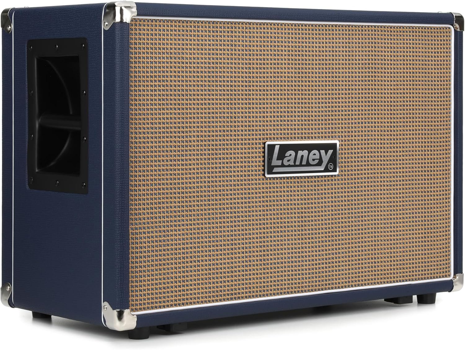 Laney Lionheart LT212 Premium Guitar Cabinet Celestion G12H 2x12 Inch Speakers, Blue