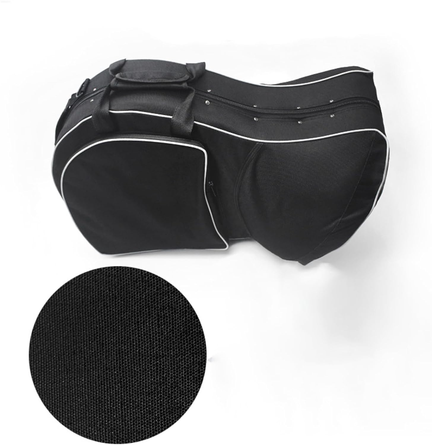 Brass French Horn Four-Key Double Horn Conjoined Transposed Horn Four-Key Double-Row Horn Instrument