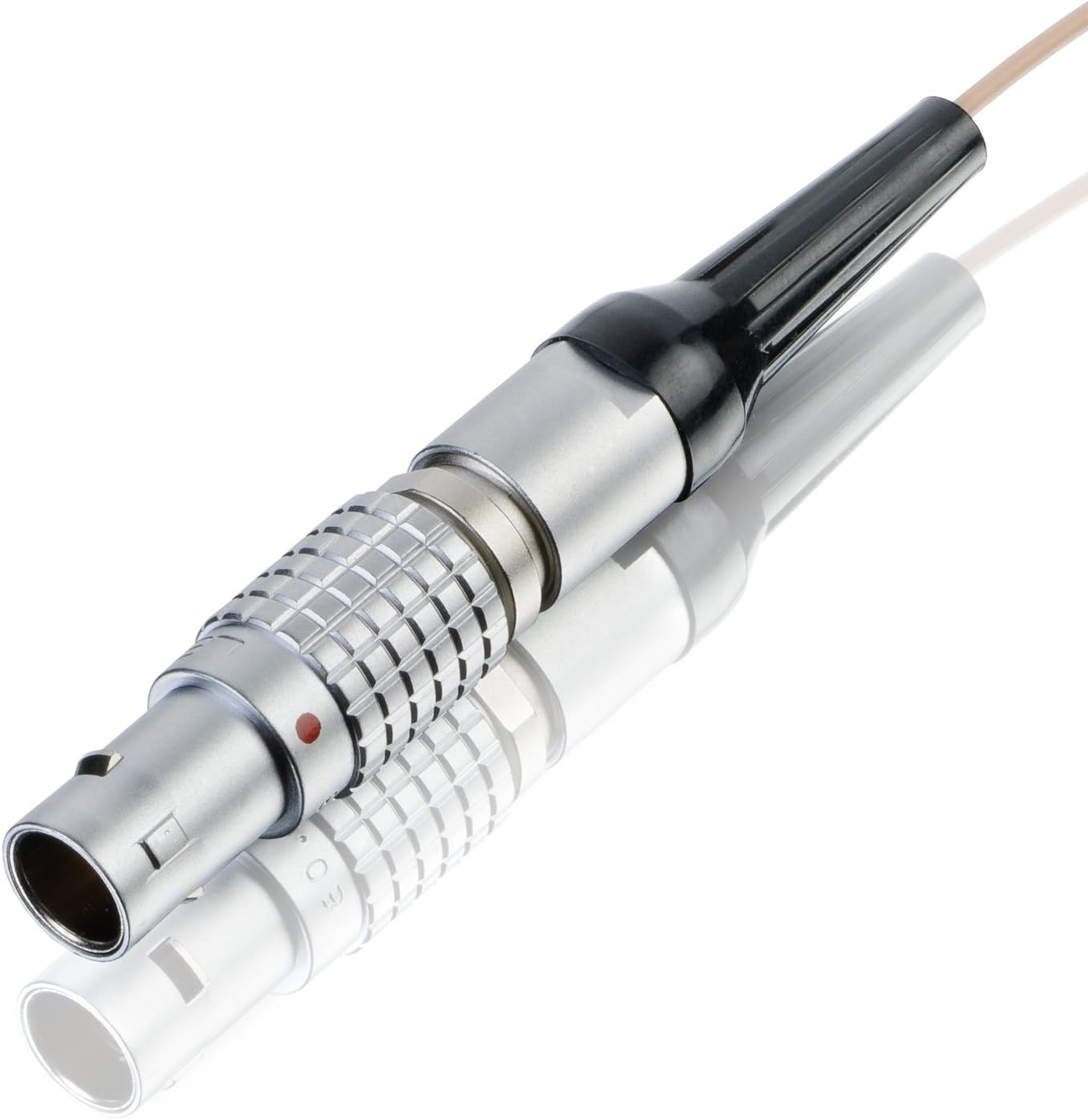 Countryman E6OW7L2BS Springy E6 Omnidirectional Earset with 2-mm Cable for Beyer Transmitters (Light Beige)