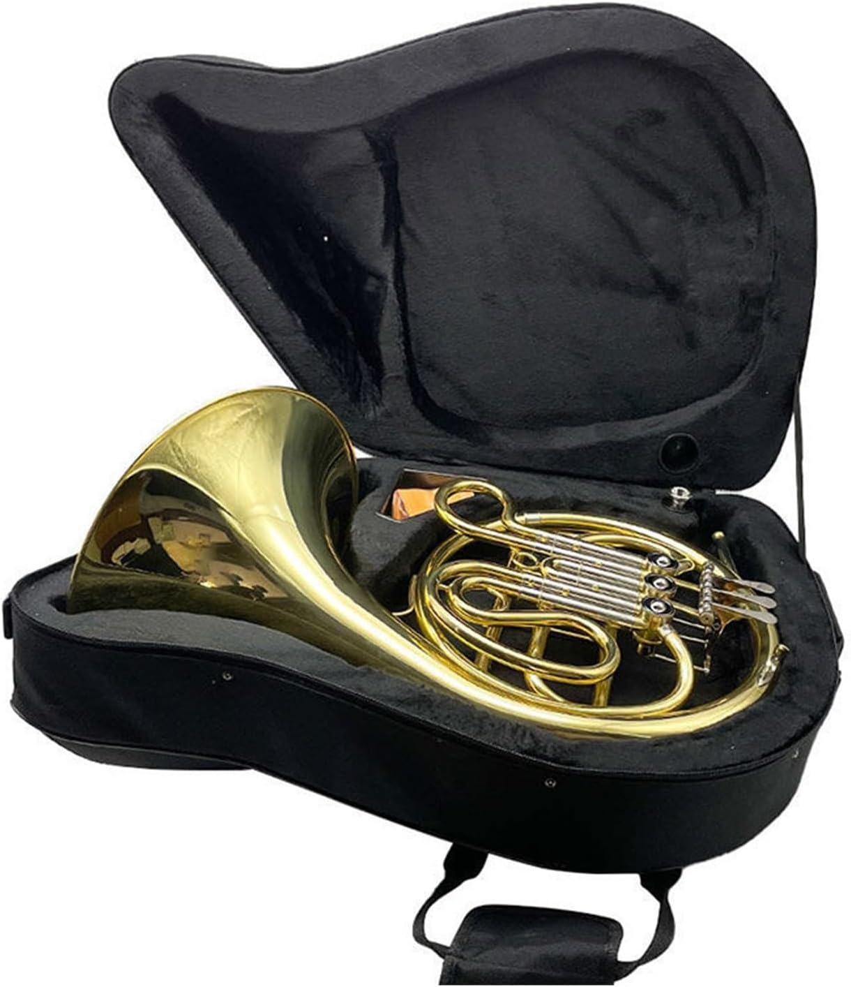 4 Key French Horn F Key Three Key Single Row Instrument Brass Lacquer Gold French Horn Beginner Professional Performance