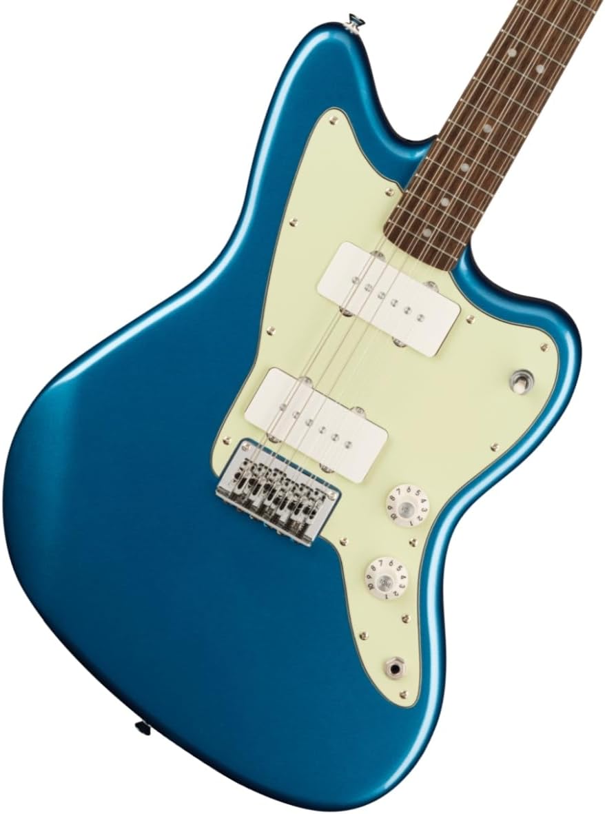 Fender Paranormal Jazzmaster XII, Laurel Fingerboard, Mint Pickguard, Lake Placid Blue