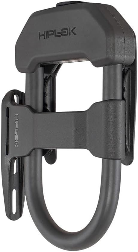 Hiplok DXF Sold Secure Gold U Lock and Frame Bracket, Black, Locking Area: 15cm X 8.5cm
