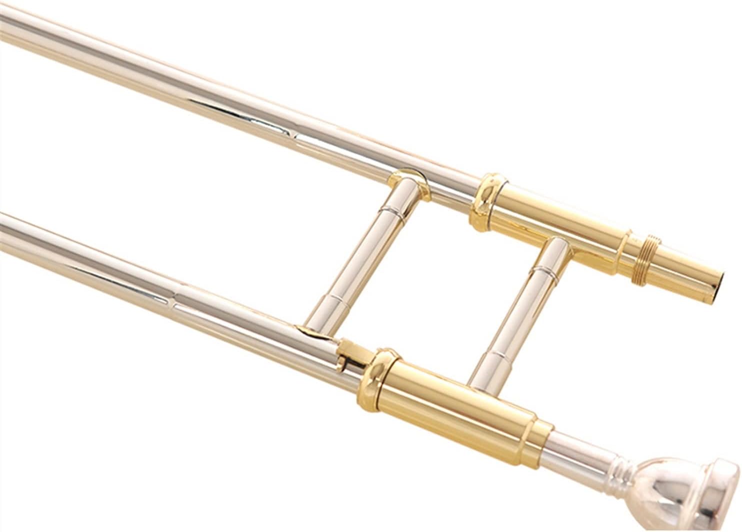TSTS B Flat Tenor Trombone Phosphor Bronze Material is Suitable for Beginners to Test The Level of Professional Performance Beginner Trombone